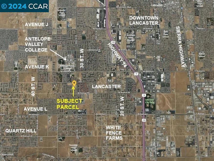 30 St. W and K-4 Lancaster, CA 93536