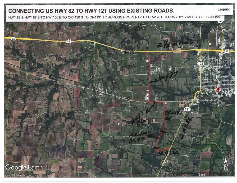 S Hwy 121 Highway Bonham, TX 75418