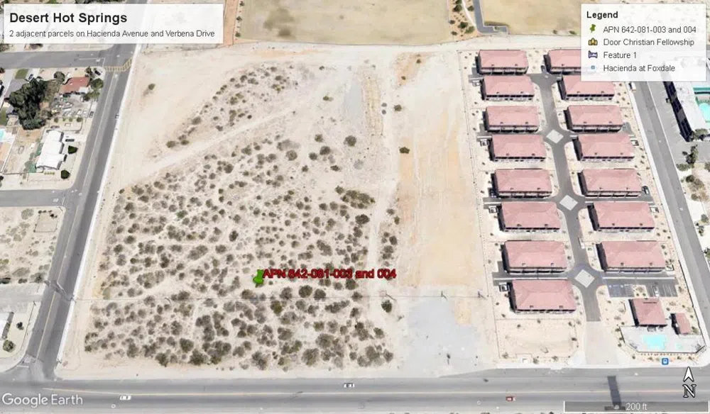 Hacienda Avenue Desert Hot Springs, CA 92240