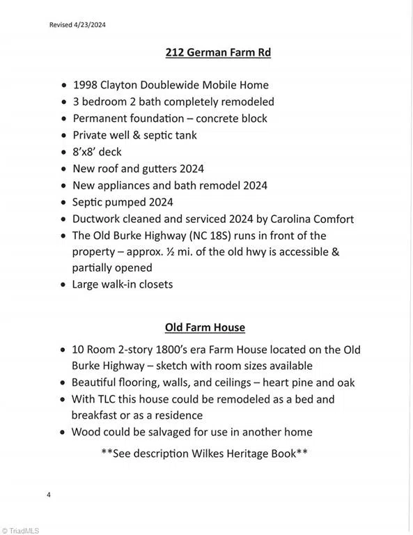 TBD German Farm Road Boomer, NC 28606