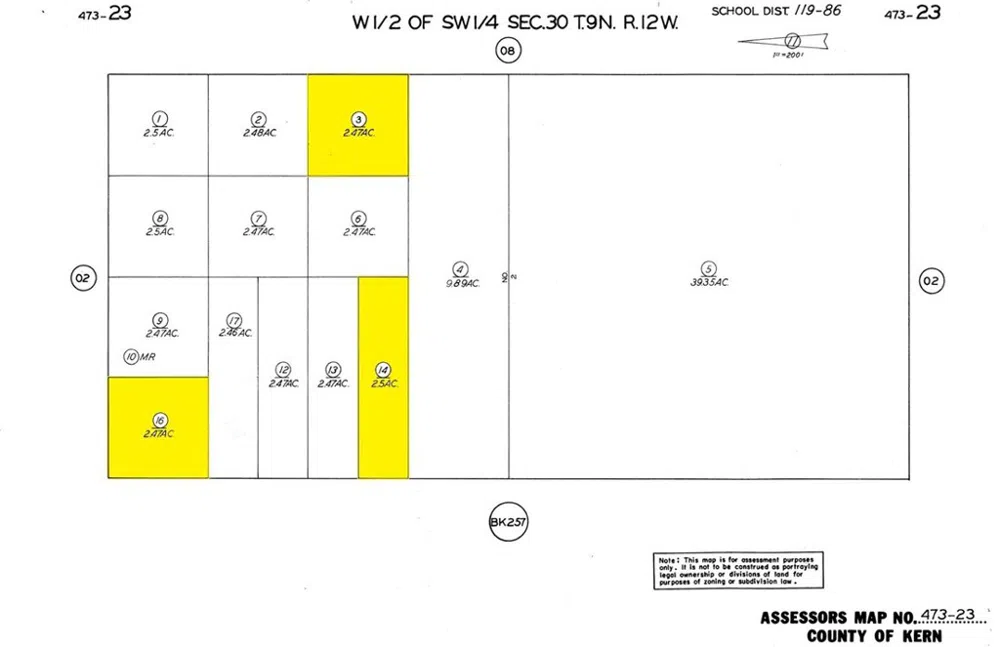 40 W and Willow Avenue Rosamond, CA 93560