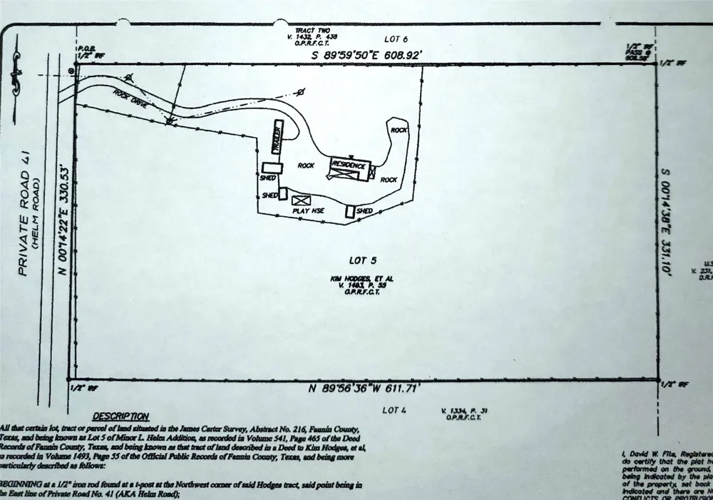 456 PR 41 Honey Grove, TX 75446