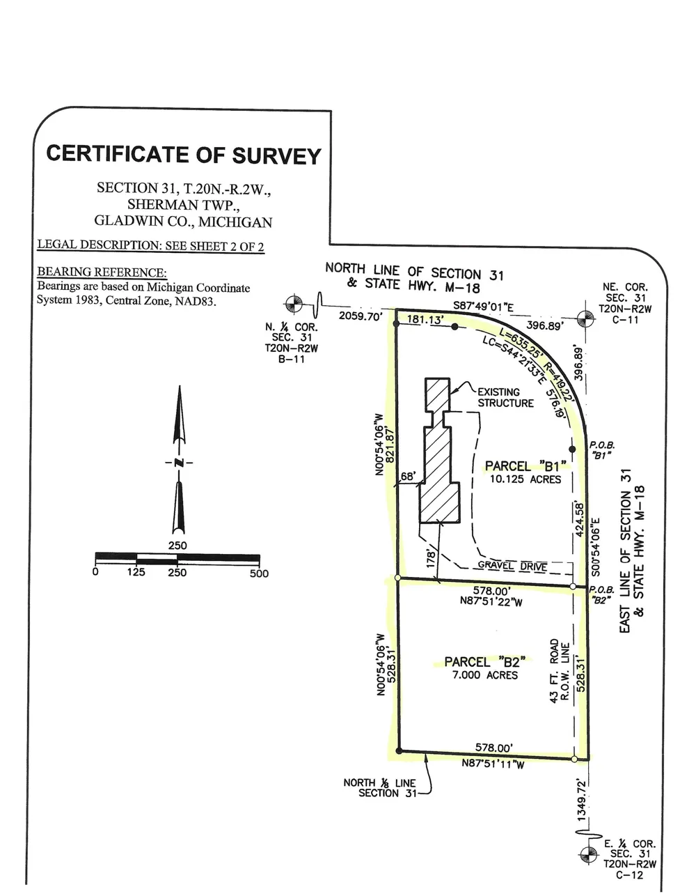 3956 M-18 Sherman Township, MI 48624