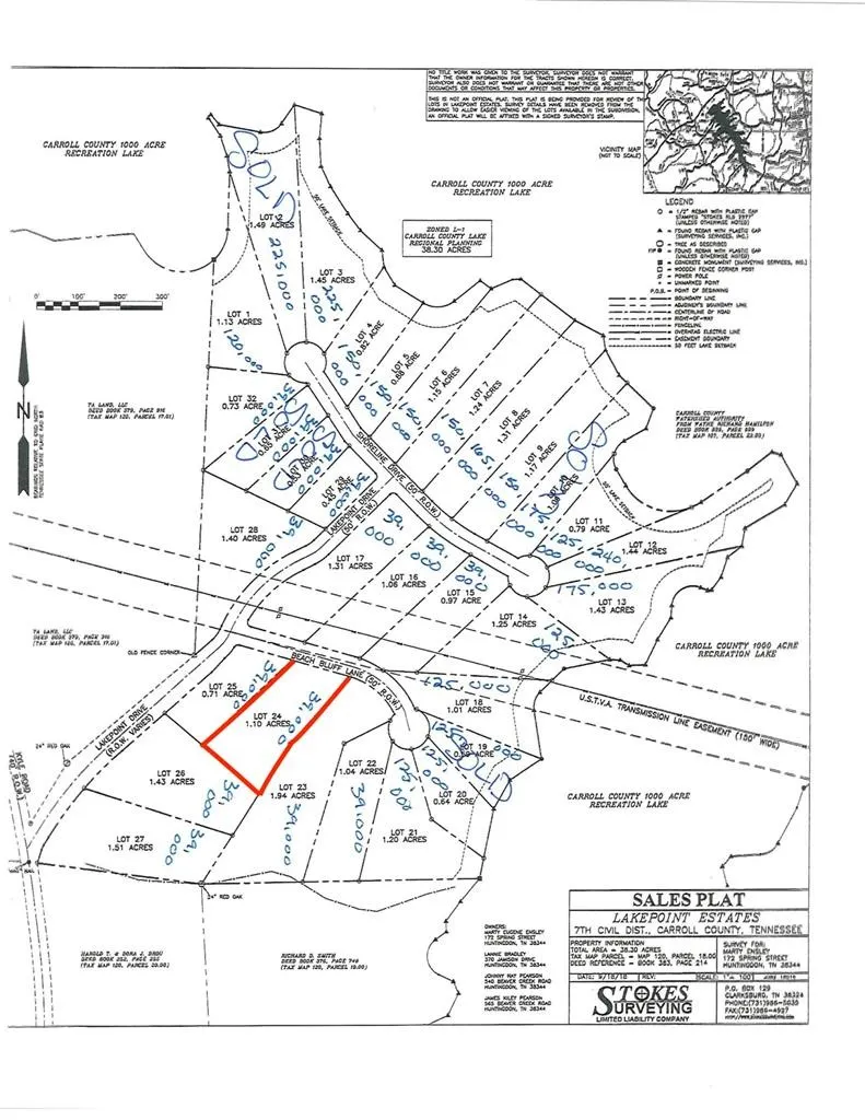 0 Beach Bluff Ln Huntingdon, TN 38344