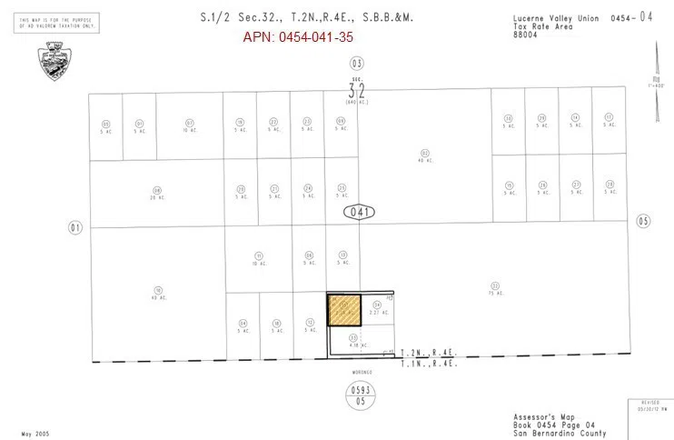 2 Near Burns Canyon Road Pioneertown, CA 92268