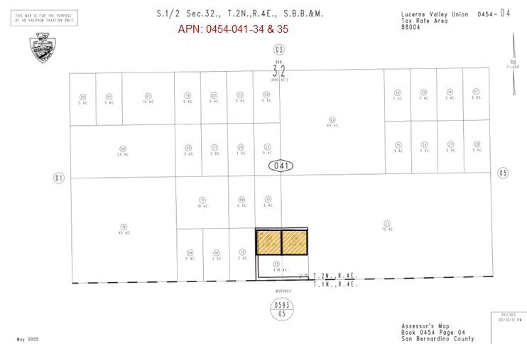 2 Near Burns Canyon Road Pioneertown, CA 92268