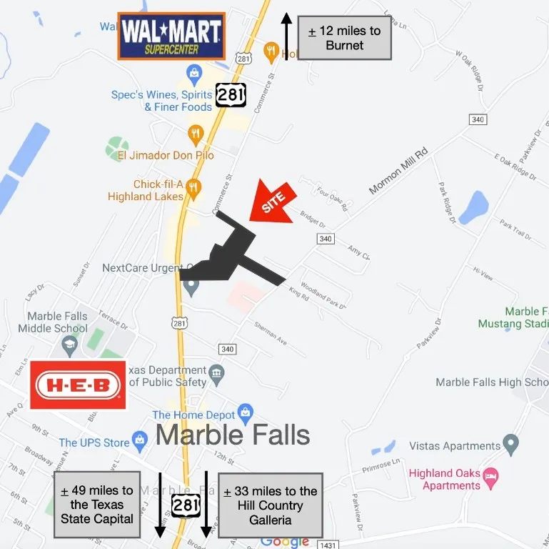 Mormon Mill Road Marble Falls, TX 78654