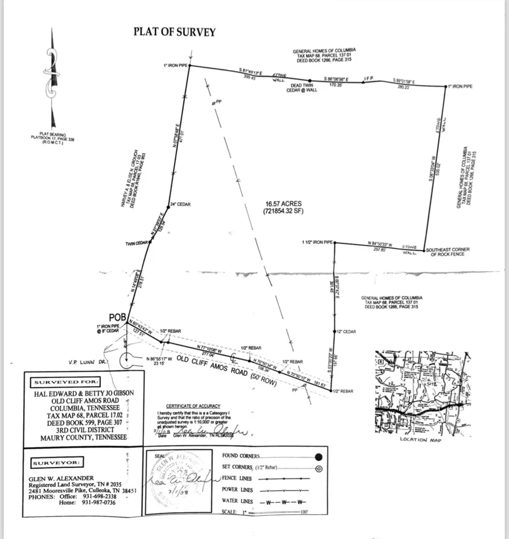 0 Cliff Amos Road N of TN Spring Hill, TN 37174