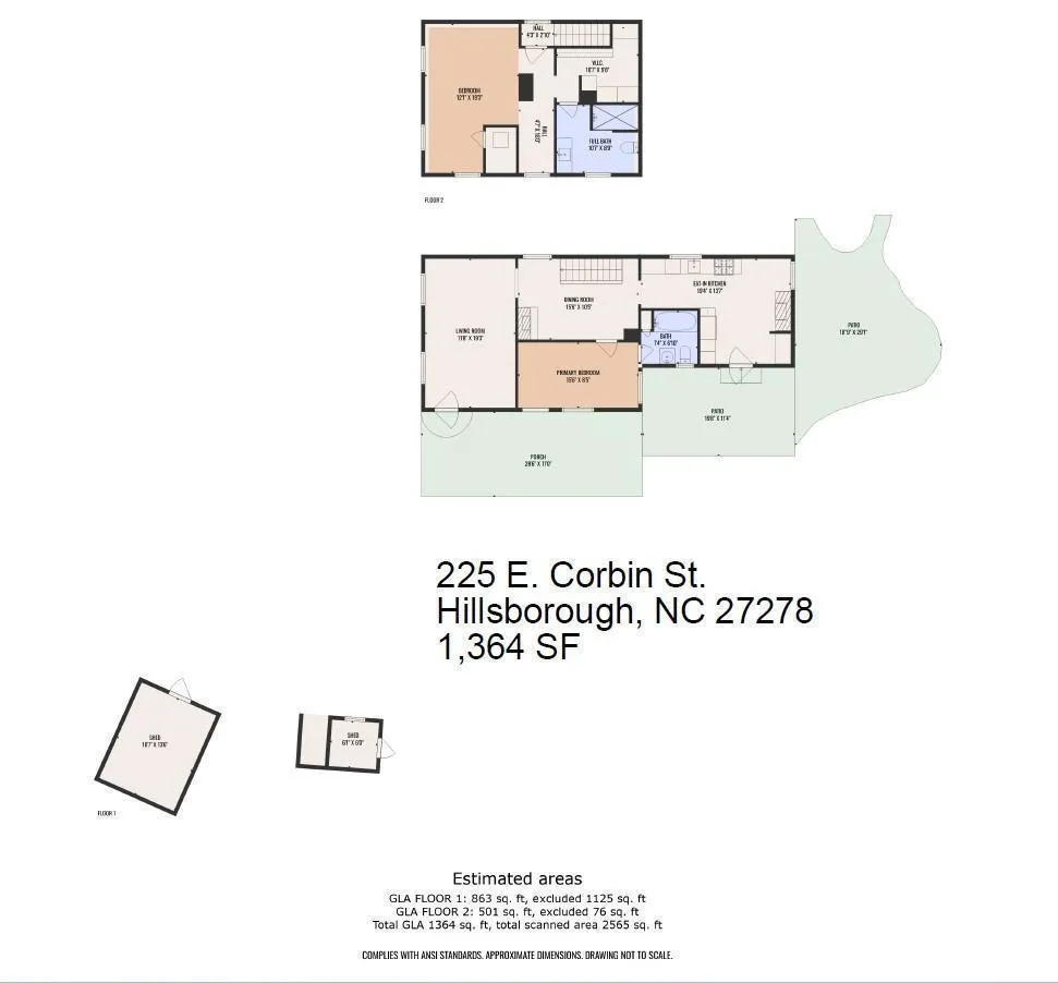 225 E Corbin Street Hillsborough, NC 27278