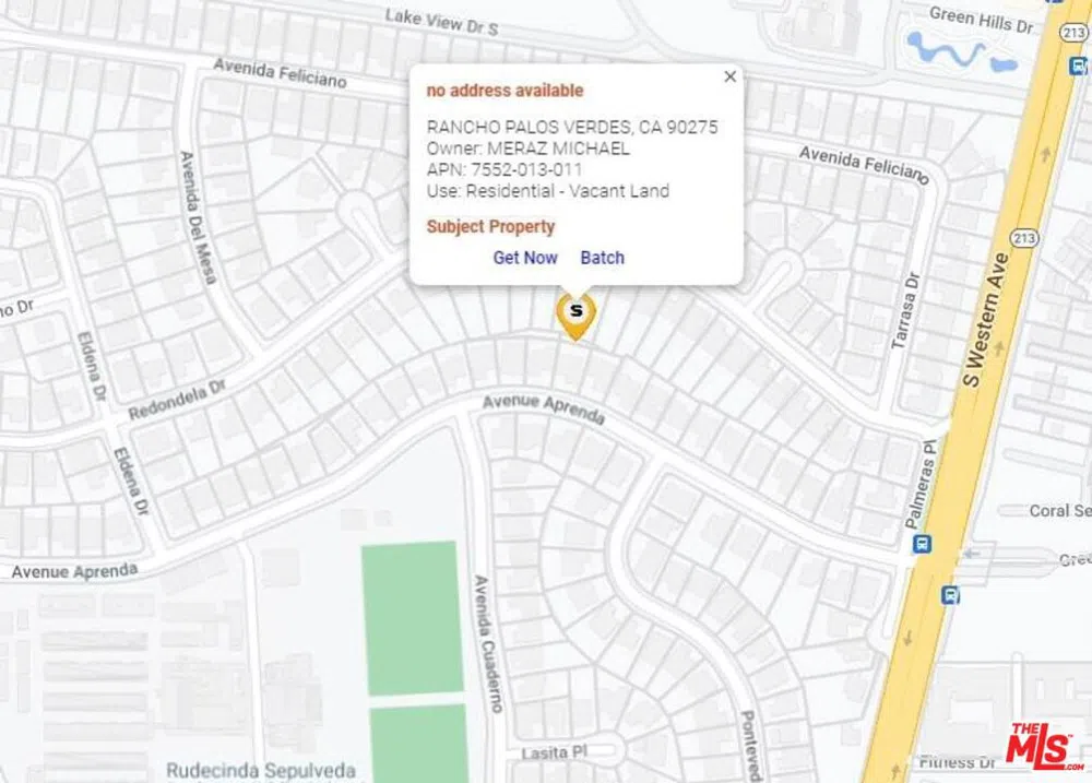 Redondela Dr Rancho Palos Verdes, CA 90275