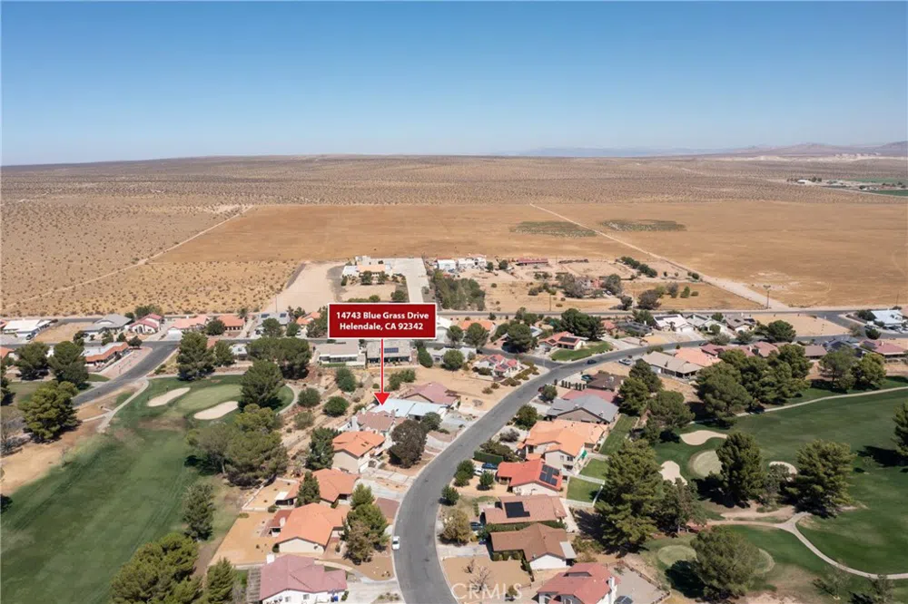 14743 BLUE GRASS DRIVE Helendale, CA 92342