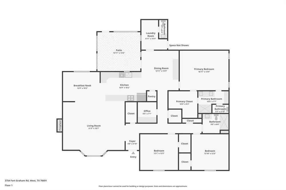 3754 Ft Graham Road West, TX 76691