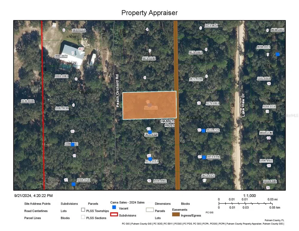 118 PEACH ORCHARD ROAD Pomona Park, FL 32181