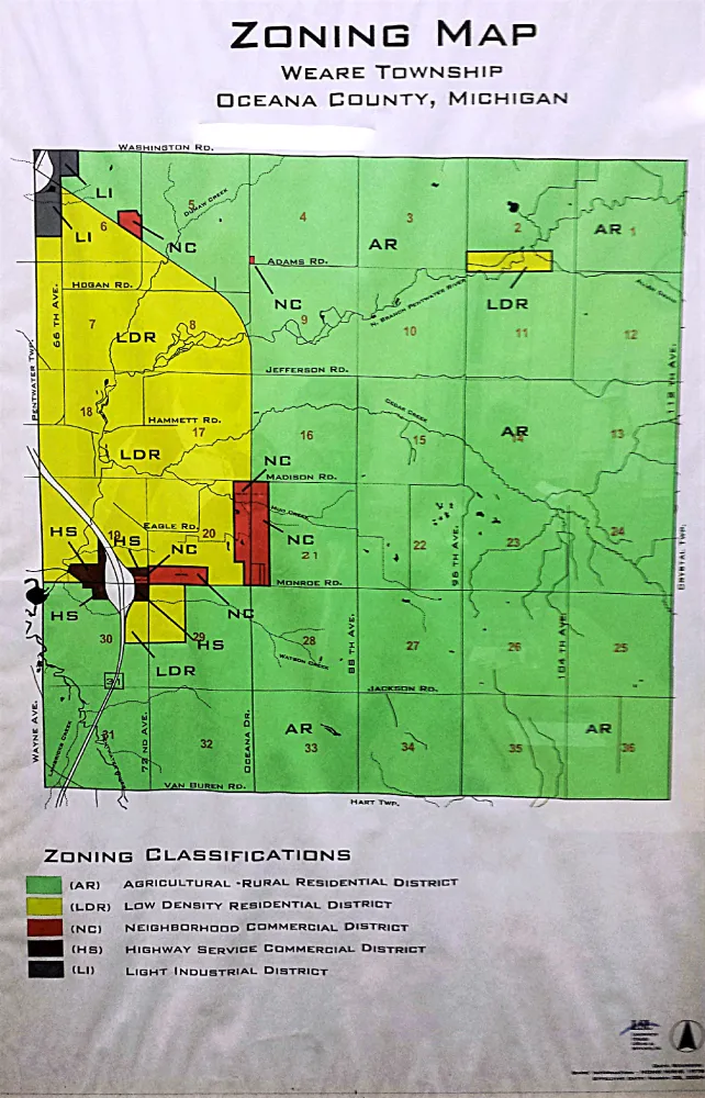 3308 W Monroe Road #Lot A - 2.18 Acres Hart, MI 49420