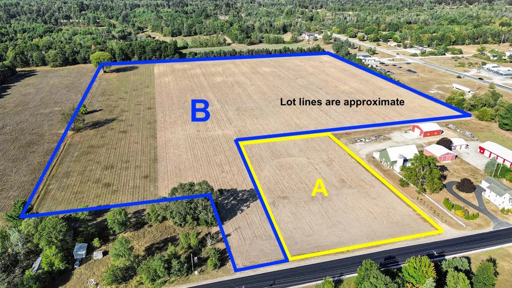 3308 W Monroe Road #Lot B - 23.56 Acres Hart, MI 49420
