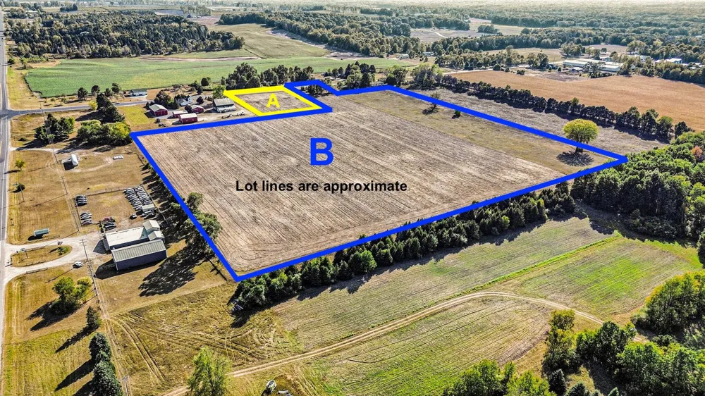 3308 W Monroe Road #Lot B - 23.56 Acres Hart, MI 49420