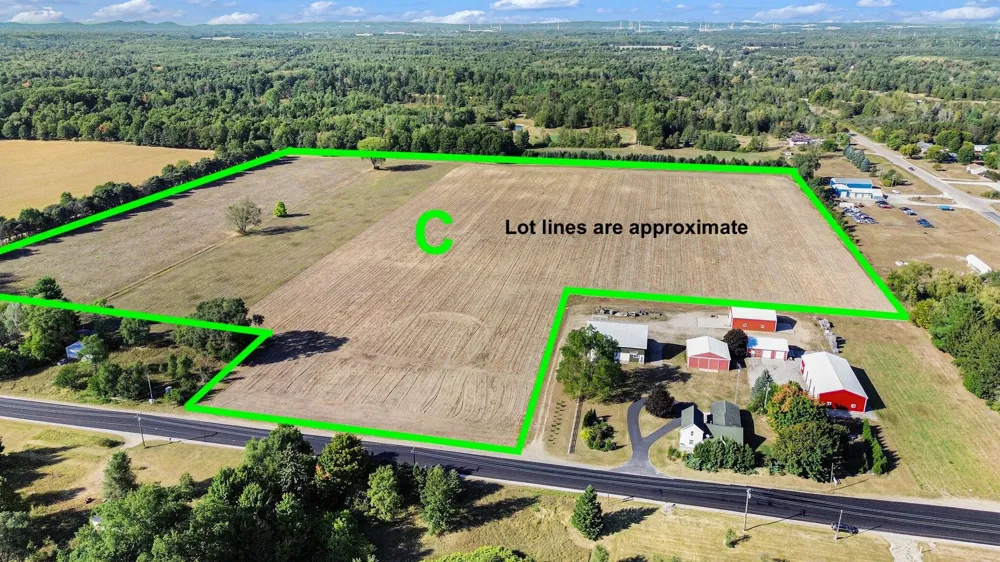 3308 W Monroe Road #Lot C - 25.74 Acres Hart, MI 49420