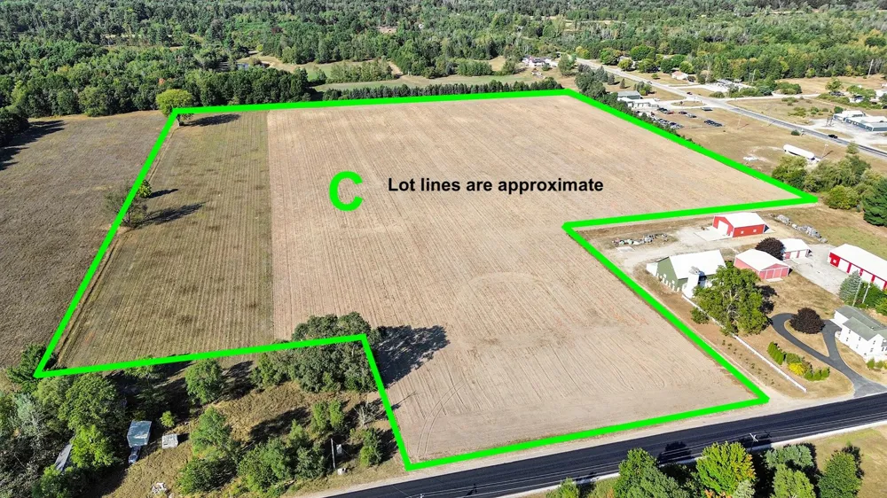 3308 W Monroe Road #Lot C - 25.74 Acres Hart, MI 49420