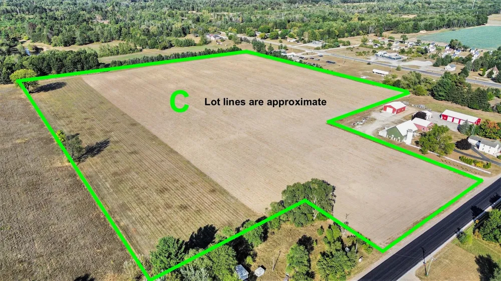 3308 W Monroe Road #Lot C - 25.74 Acres Hart, MI 49420