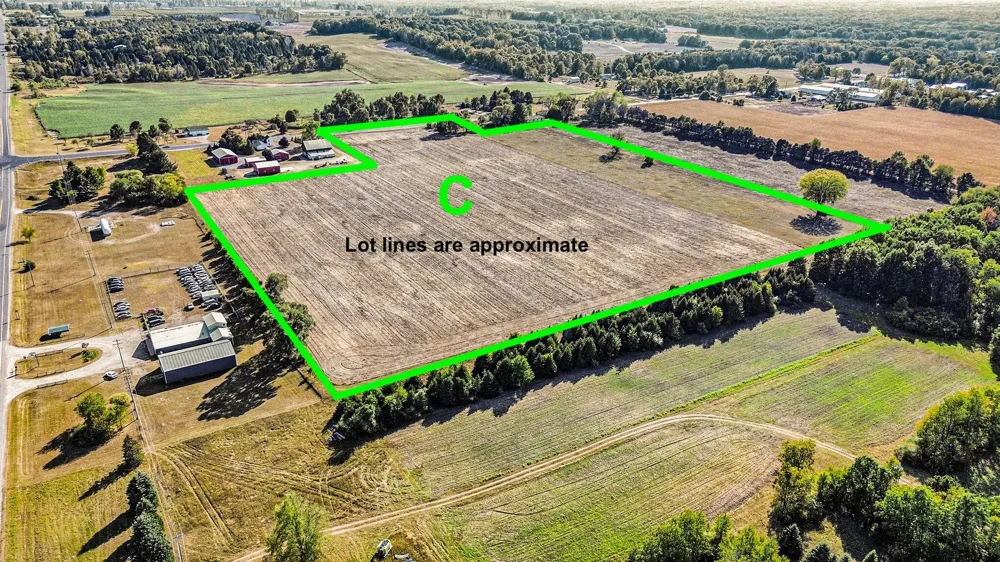 3308 W Monroe Road #Lot C - 25.74 Acres Hart, MI 49420