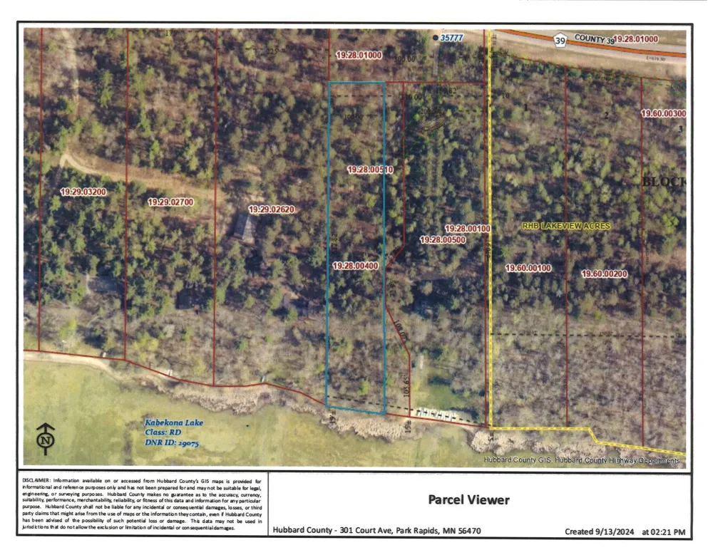 TBD County 39 Laporte, MN 56461