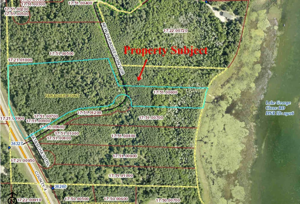 TBD Lot 6 New Paradise Point Drive Lake George, MN 56458