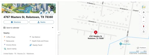 Address Not Shown