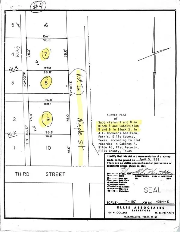 313 E 3rd Street Ferris, TX 75125