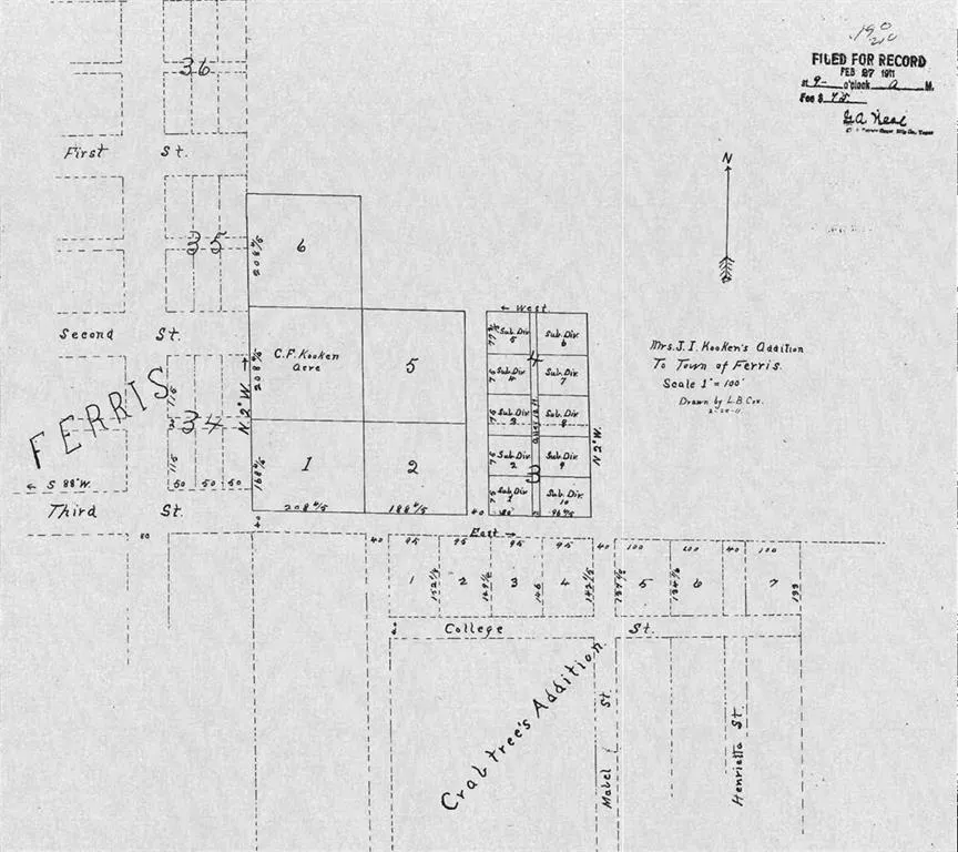 313 E 3rd Street Ferris, TX 75125