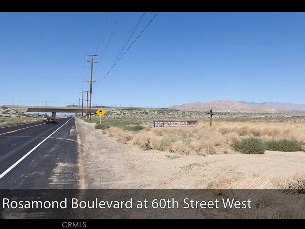 60 St. West & Rosamond Boulevard Rosamond, CA 93560