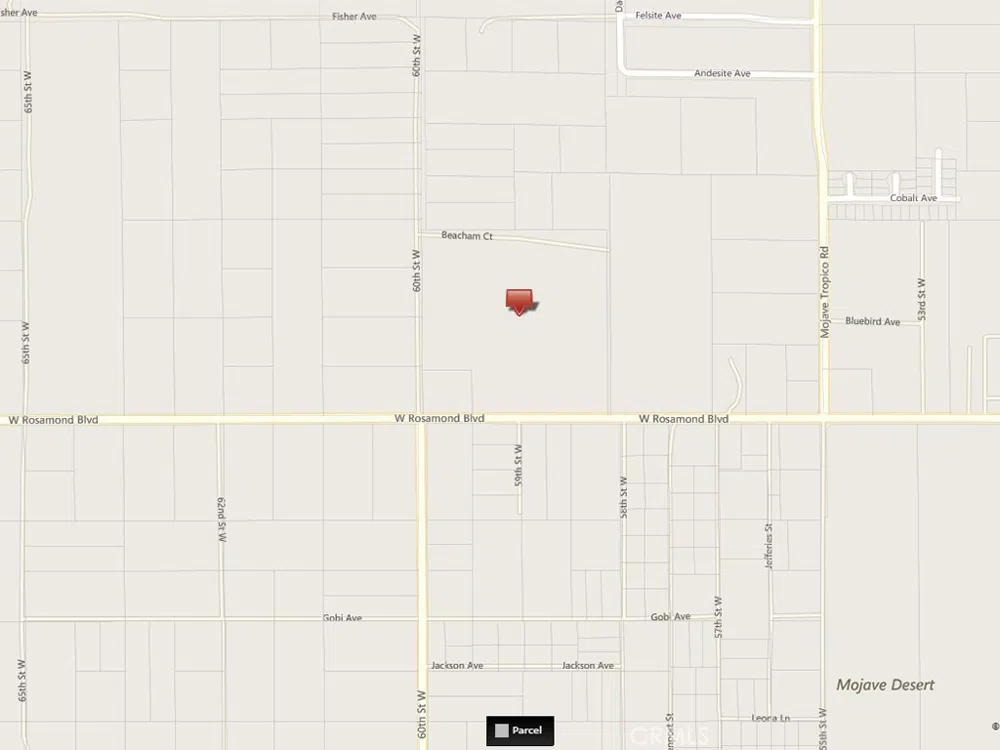 60 St. West & Rosamond Boulevard Rosamond, CA 93560