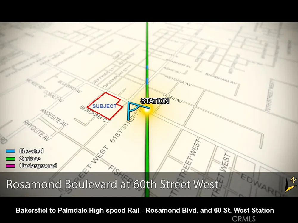 60 St. West & Rosamond Boulevard Rosamond, CA 93560