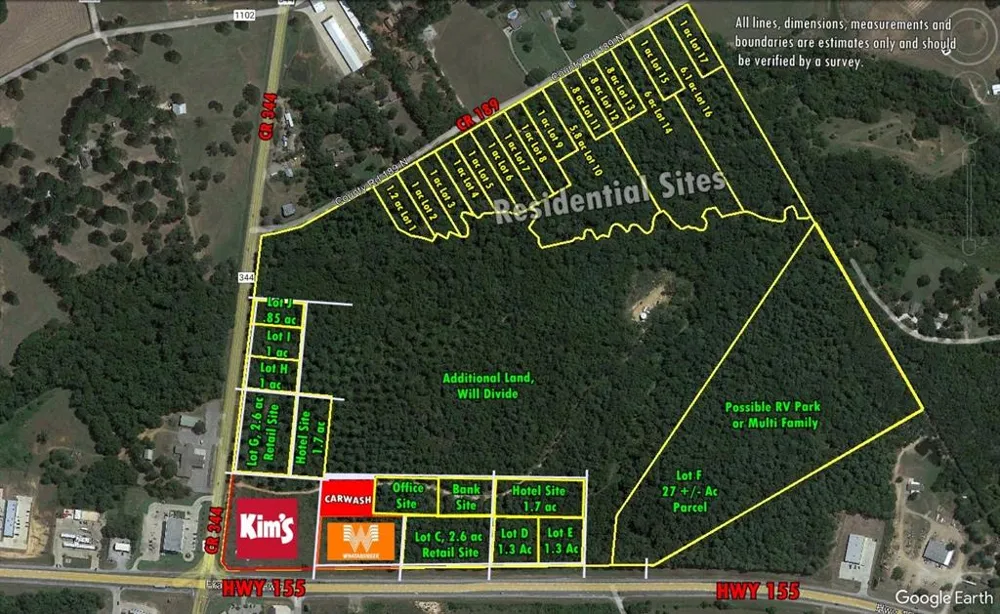 20175 S Hwy 155 LOT F Flint, TX 75762