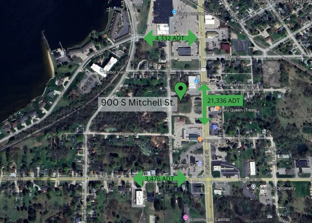900 S Mitchell Street Cadillac City, MI 49601