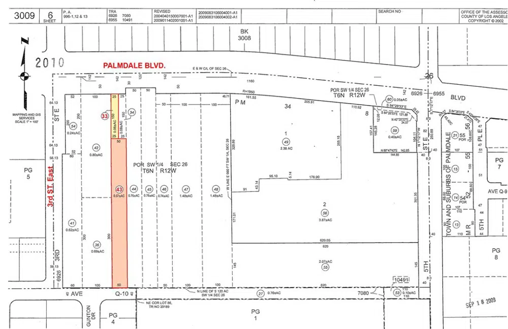 3 Street East and Palmdale Boulevard Palmdale, CA 93550