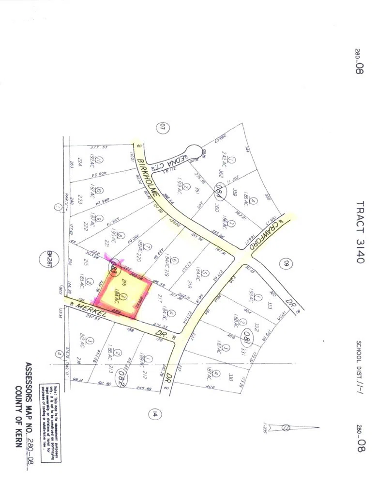 3006 Merkel California City, CA 93505