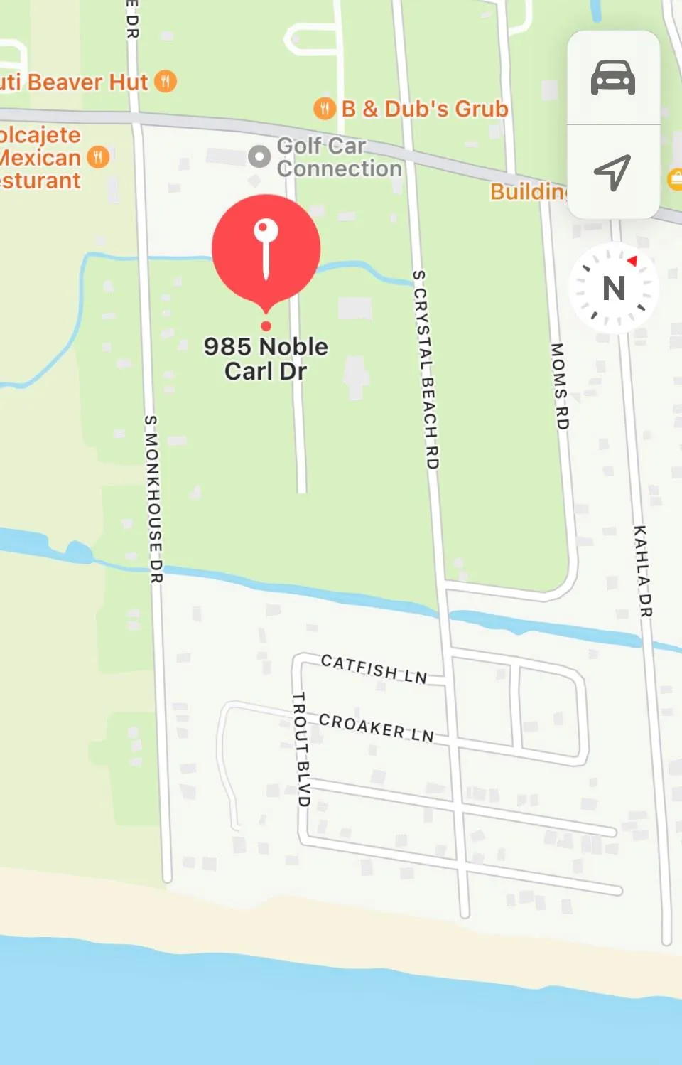 985 Noble Carl Drive Crystal Beach, TX 77650