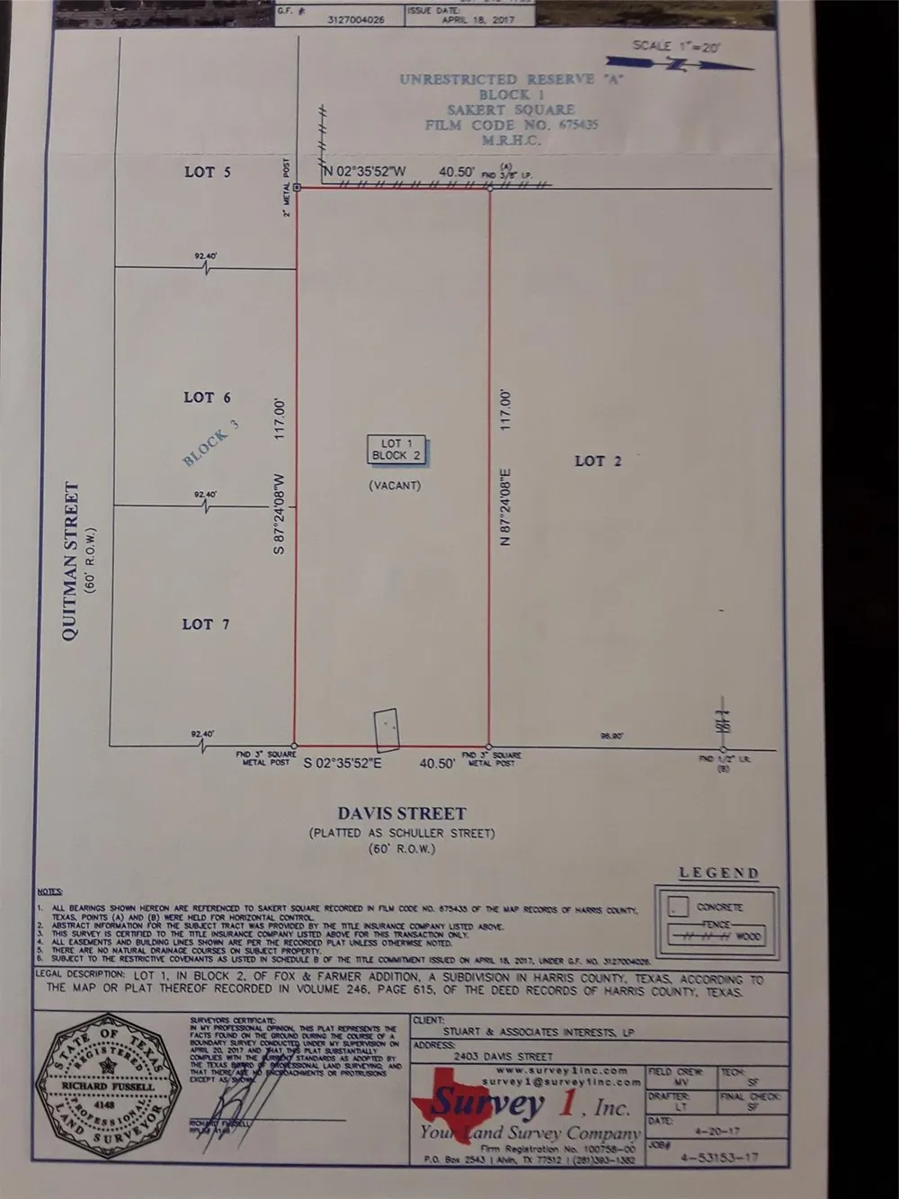 2625 Quitman Street Houston, TX 77026
