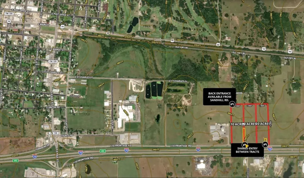 I10 Frontage Rd Road Weimar, TX 78962