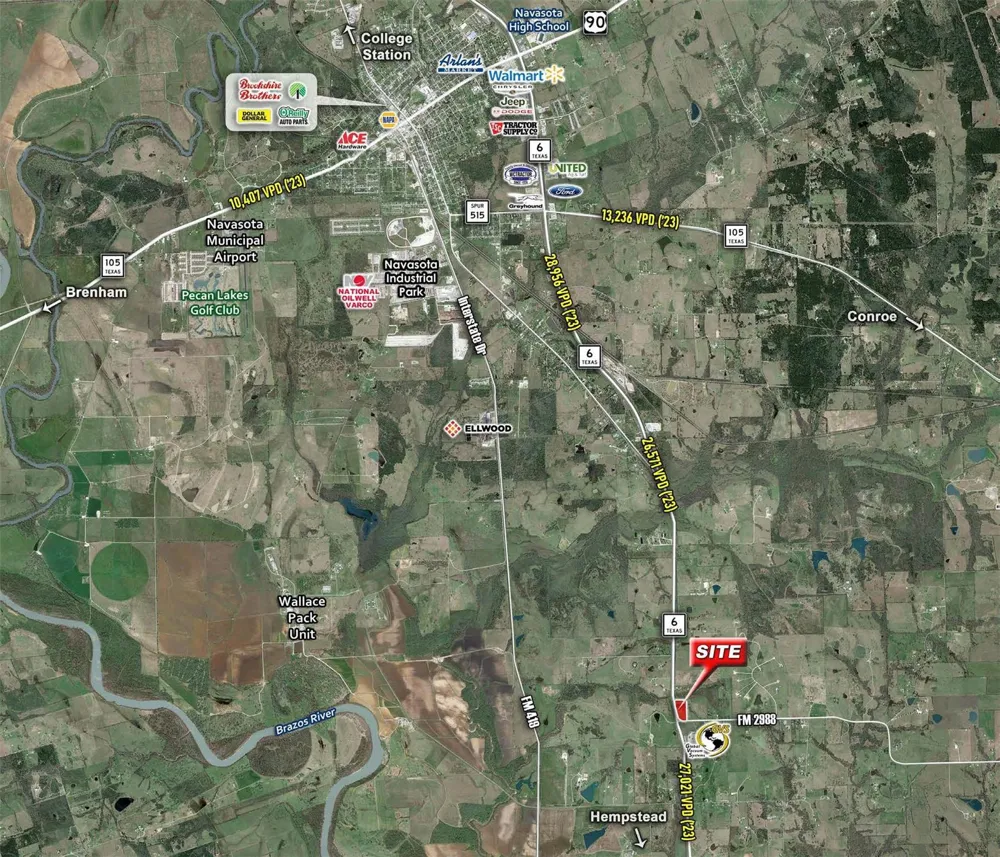 Tx-6 Navasota, TX 77868