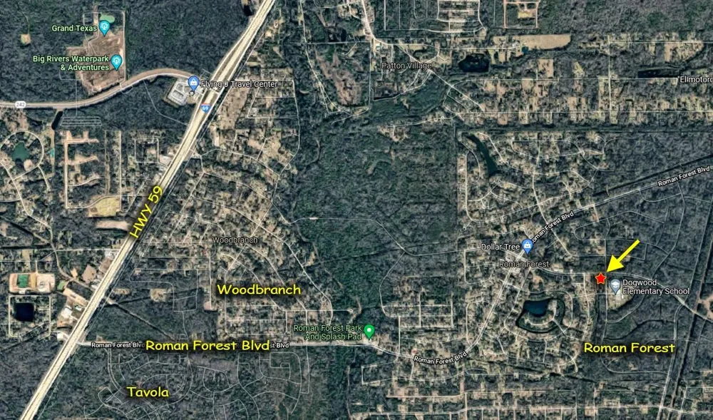 1 Appian Way Roman Forest, TX 77357