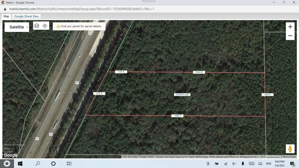 Hwy 59 N Shepherd, TX 77371