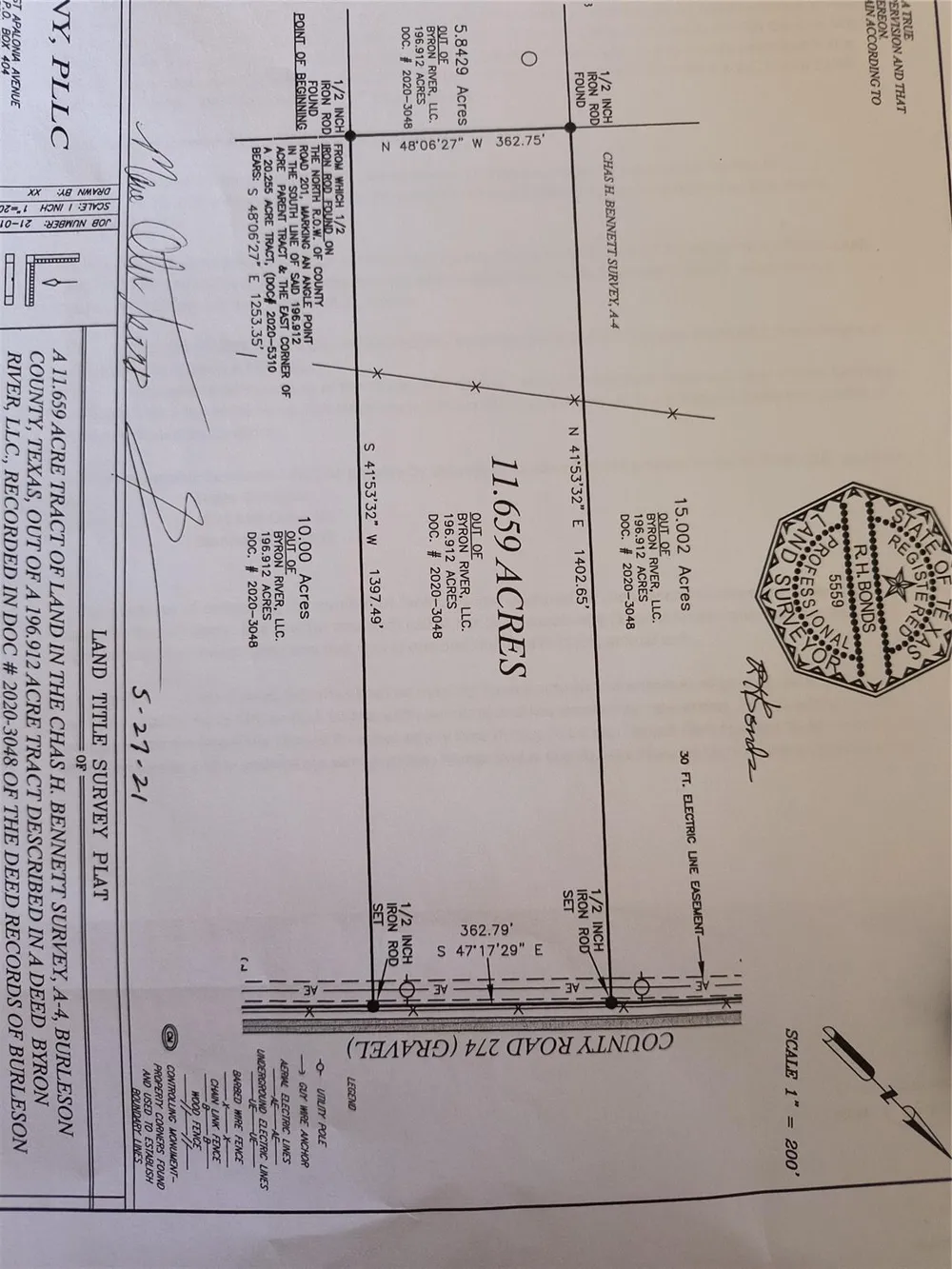 County Road 274 Somerville, TX 77879