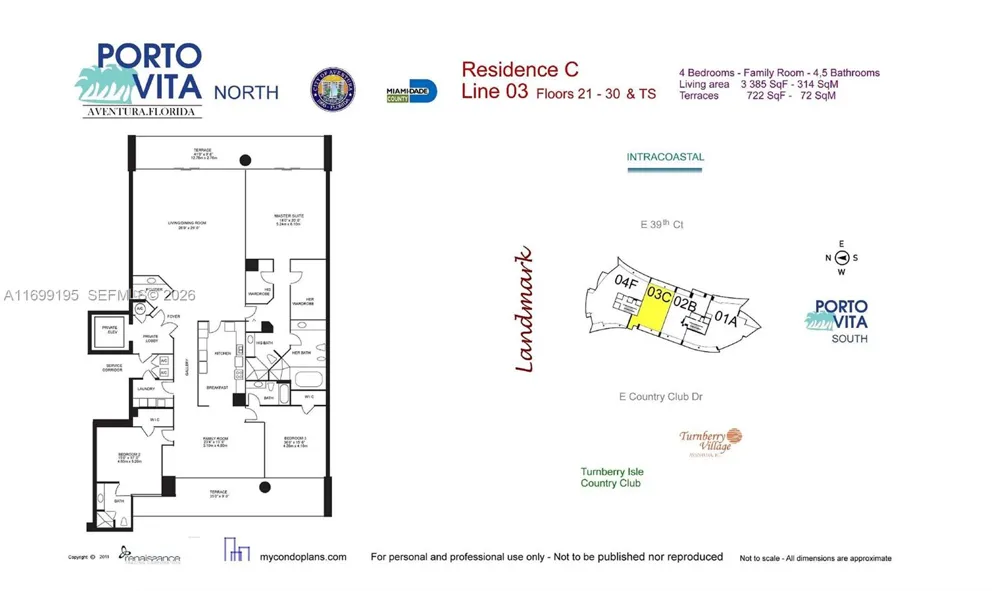 20155 NE 38th Ct #2903 Aventura, FL 33180