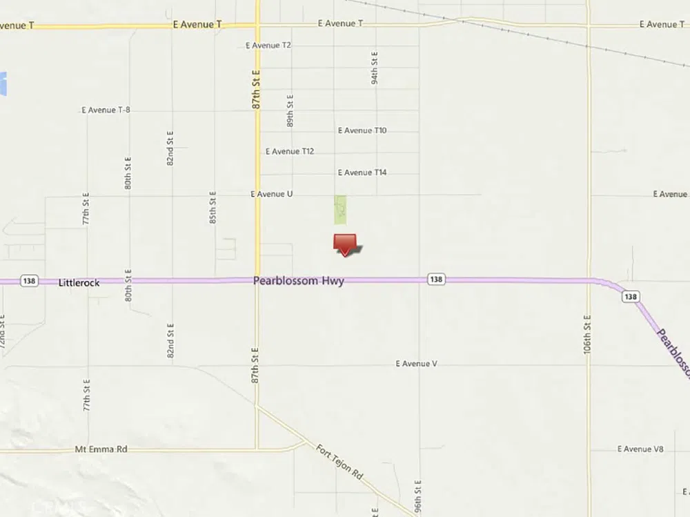 92 E , Pearblossom Highway Littlerock, CA 93543