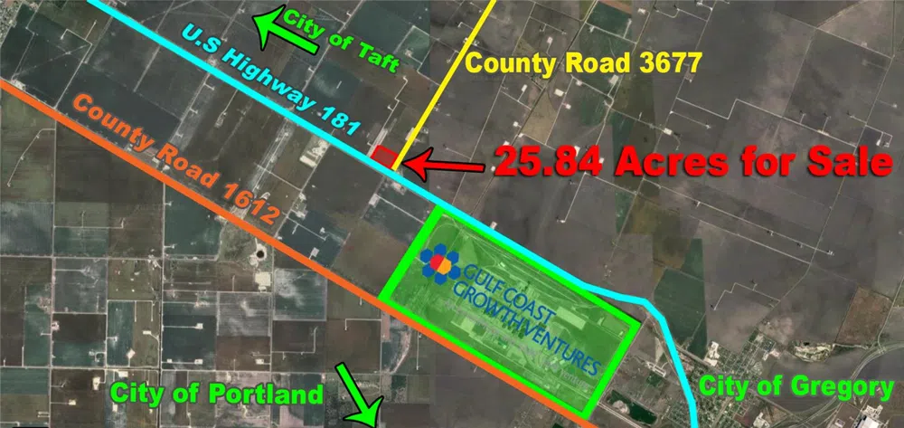 Hwy 181 & County Rd 3677 Gregory, TX 78359
