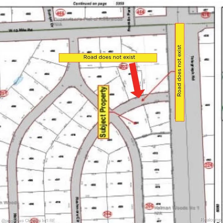 Birchway Drive Franklin Village, MI 48025
