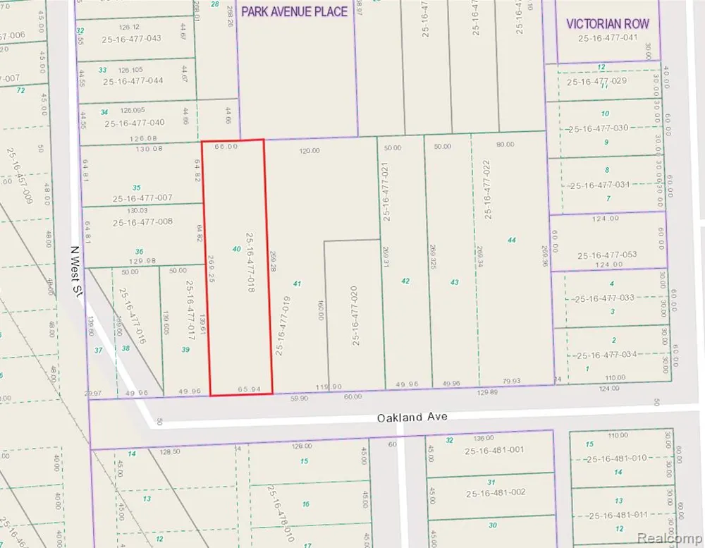 414 OAKLAND AVENUE Royal Oak City, MI 48067