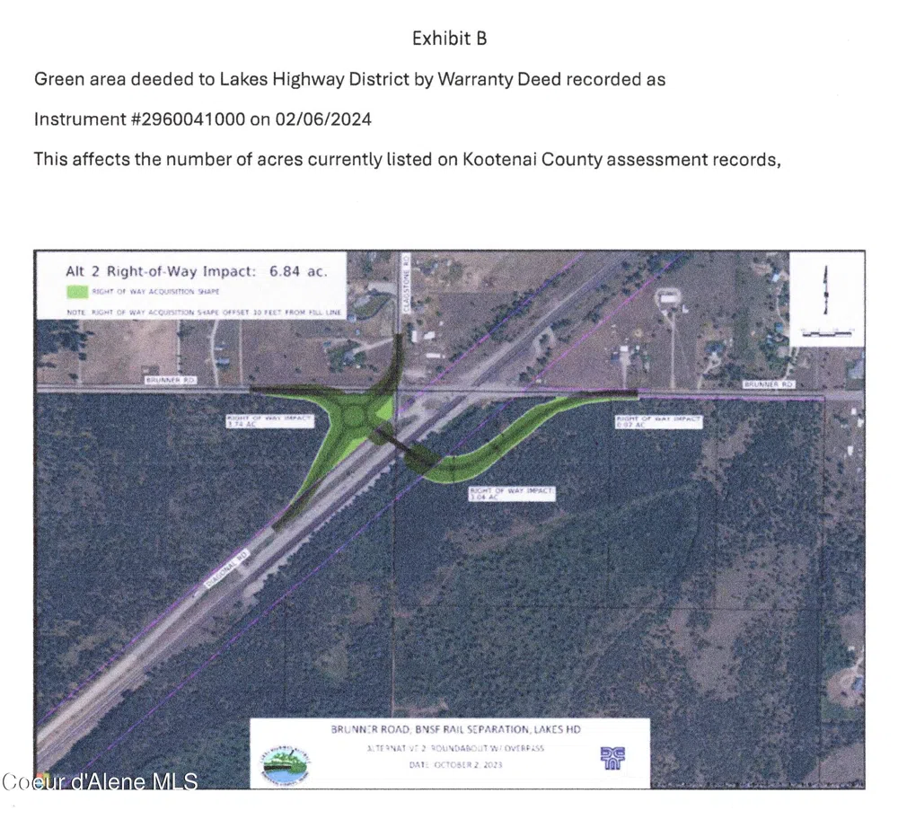 NKA E BRUNNER & DIAGONAL ROAD Rathdrum, ID 83858