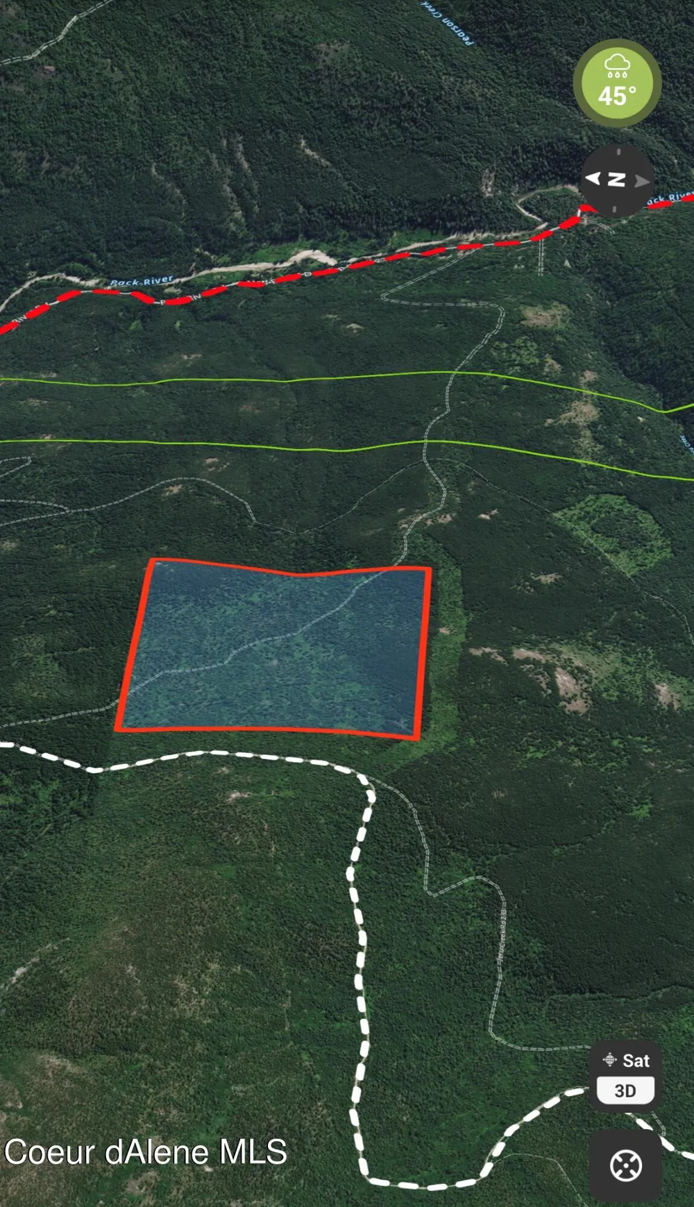 NKA 160 acres Jeru Creek Rd 293 Sandpoint, ID 83864